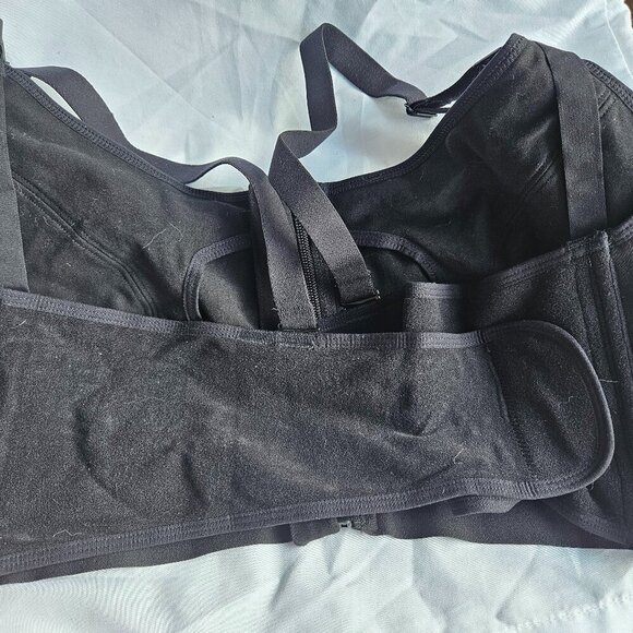Momcozy Black Nursing Bra with Straps L NWT - Picture 4 of 9